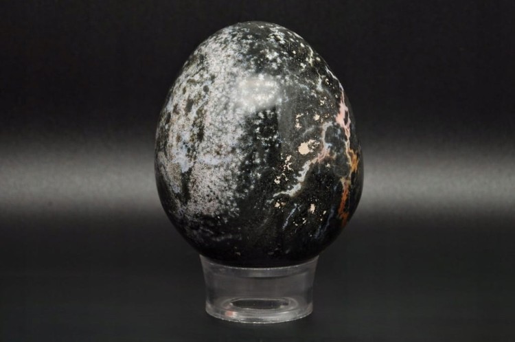 * JASPIS OCEANICZNY ORBIKULARNY JAJKO IDEALNE DO DEKORACJI NR EGG27 *