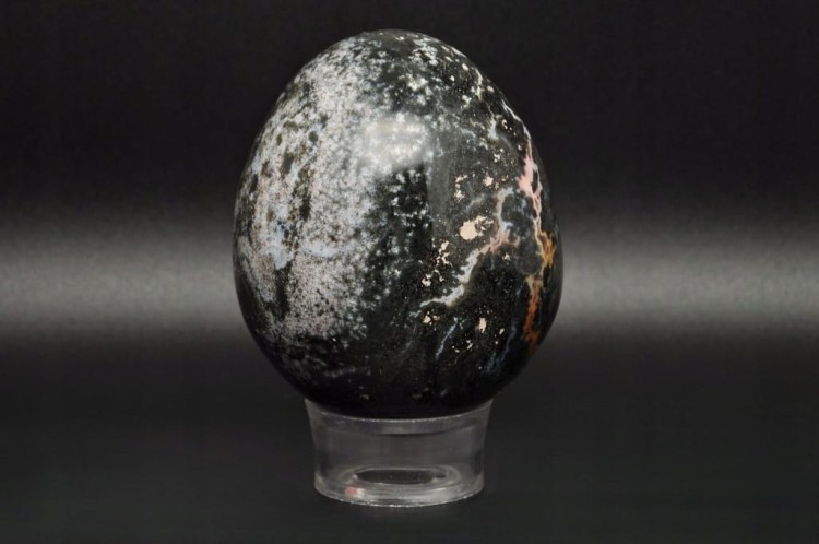 * JASPIS OCEANICZNY ORBIKULARNY JAJKO IDEALNE DO DEKORACJI NR EGG27 *