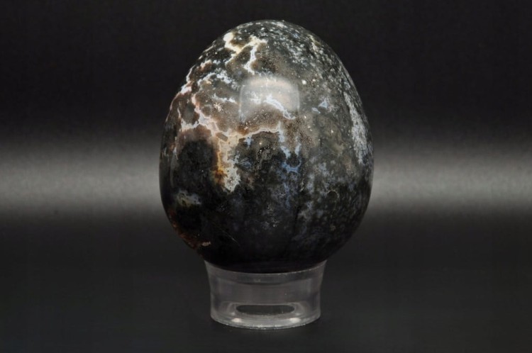 * JASPIS OCEANICZNY ORBIKULARNY JAJKO IDEALNE DO DEKORACJI NR EGG27 *