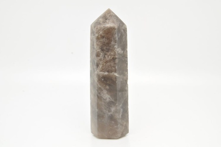 * KWARC DYMNY BRAZYLIA OBELISK PIĘKNA WIEŻA SZLIFOWANA KAMIEŃ NR 3 *