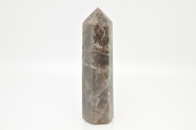 * KWARC DYMNY BRAZYLIA OBELISK PIĘKNA WIEŻA SZLIFOWANA KAMIEŃ NR 3 *