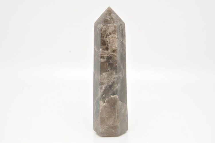* KWARC DYMNY BRAZYLIA OBELISK PIĘKNA WIEŻA SZLIFOWANA KAMIEŃ NR 3 *