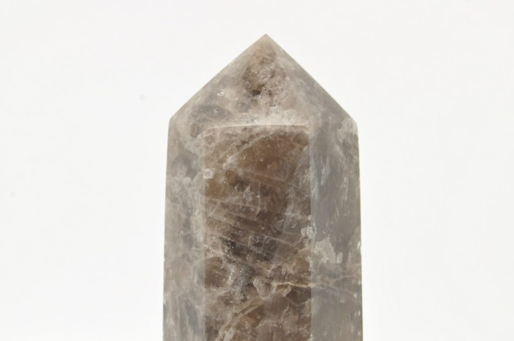 * KWARC DYMNY BRAZYLIA OBELISK PIĘKNA WIEŻA SZLIFOWANA KAMIEŃ NR 3 *