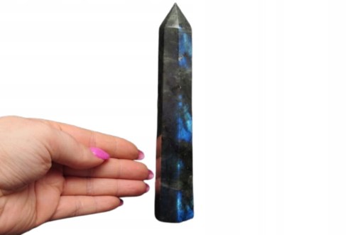 * LABRADORYT MADAGASKAR OBELISK DLA WYJĄTKOWEJ OSOBY WIEŻA NR 3 *