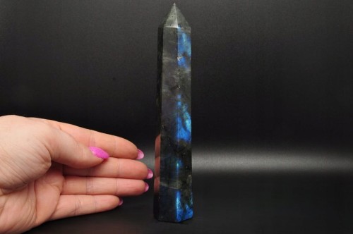 * LABRADORYT MADAGASKAR OBELISK DLA WYJĄTKOWEJ OSOBY WIEŻA NR 3 *