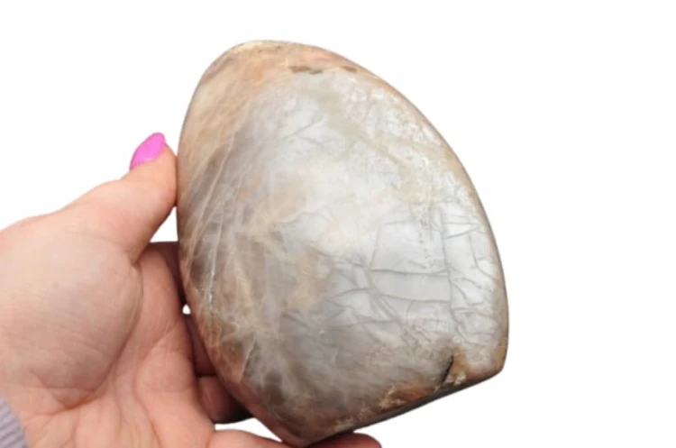 * KAMIEŃ SŁONECZNY MADAGASKAR PRZEŚLICZNY BŁYSK ŚWIETNY POŁYSK MINERAŁ NR 5