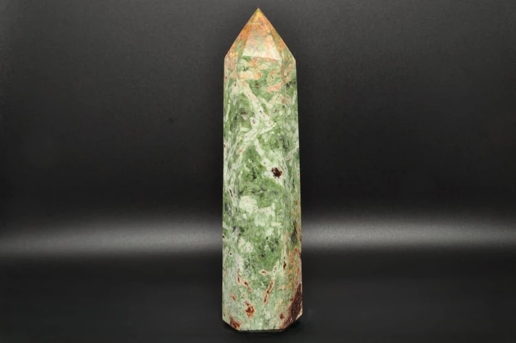 * CHRYZOOPAL OPAL PRAZOWY ZJAWISKOWY OBELISK ŚLICZNA WIEŻA PIĘKNY WZÓR NR 1