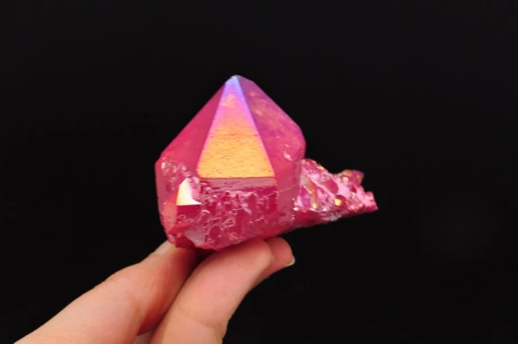 * KWARC RÓŻOWY PINK AURA KRYSZTAŁ GÓRSKI BRAZYLIA UROCZY MINERAŁ NR 13 *