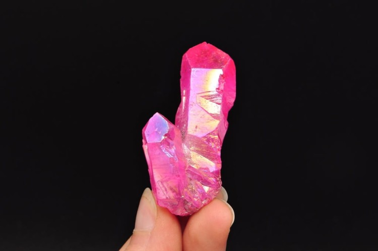 * KWARC RÓŻOWY PINK AURA KRYSZTAŁ GÓRSKI BRAZYLIA ŚLICZNY KAMIEŃ NR 10 *