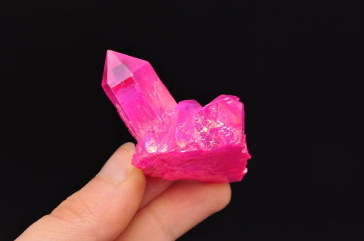 * KWARC RÓŻOWY PINK AURA KRYSZTAŁ GÓRSKI BRAZYLIA INTENSYWNA BARWA NR 9 *
