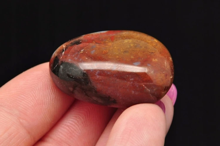 * AGAT SARDONYKS SARDONYX BRAZYLIA WIELOKOLOROWY MINERAŁ JAKO OZDOBA NR 2 *