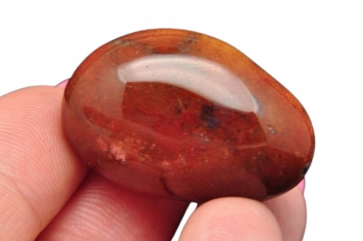 * AGAT SARDONYKS SARDONYX BRAZYLIA ORYGINALNY KAMIEŃ CIEKAWY PRZEKRÓJ NR 3