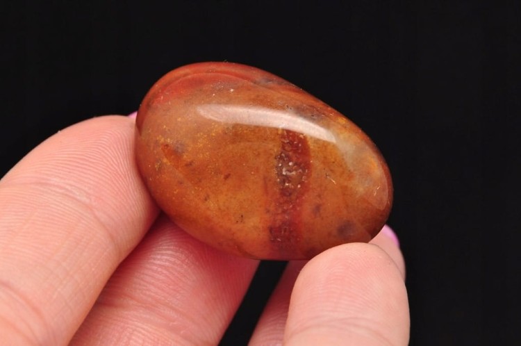 * AGAT SARDONYKS SARDONYX BRAZYLIA ORYGINALNY KAMIEŃ CIEKAWY PRZEKRÓJ NR 3