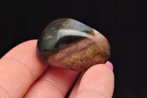 * AGAT SARDONYKS SARDONYX BRAZYLIA KAMIEŃ NATURALNY CIEKAWA KOLORYSTYKA 11