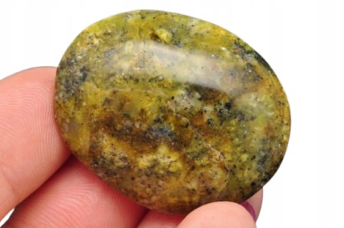 * OPAL ZIELONY MADAGASKAR ZIELONY OKAZ CIEKAWY WZÓR NR 10 *