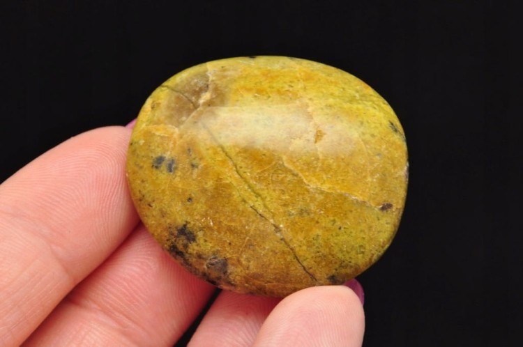 * OPAL ZIELONY MADAGASKAR ZJAWISKOWY ZIELONY MINERAŁ SUPER POLER NR 4 *