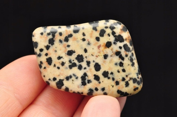 * JASPIS DALMATYŃSKI USA NATURALNY MINERAŁ DOSKONAŁY JAKO DEKORACJA NR D7 *