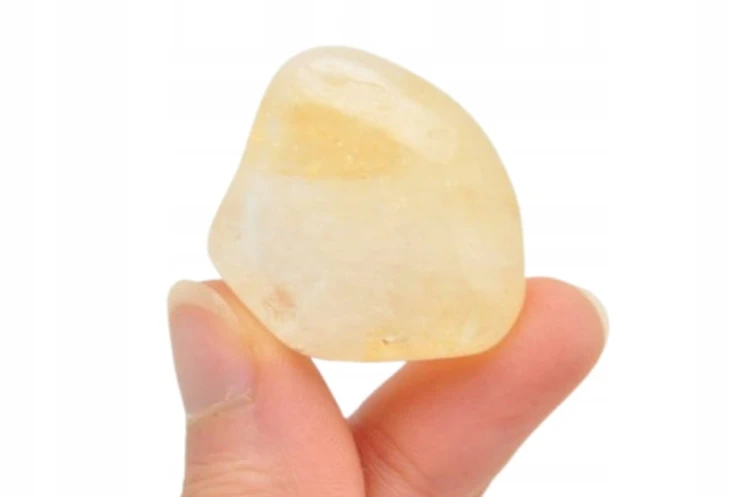 * CYTRYN WYJĄTKOWY MAŁY MINERAŁ DO RĘKI SZLIFOWANY OKAZ NR CB08 *