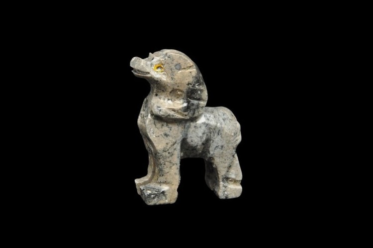 * STEATYT KAMIEŃ MYDLANY FIGURKA KOZICA ŚWIETNY OKAZ NR 14 *