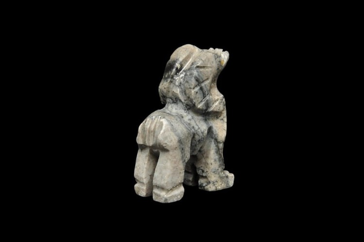 * STEATYT KAMIEŃ MYDLANY FIGURKA KOZICA ŚWIETNY OKAZ NR 14 *