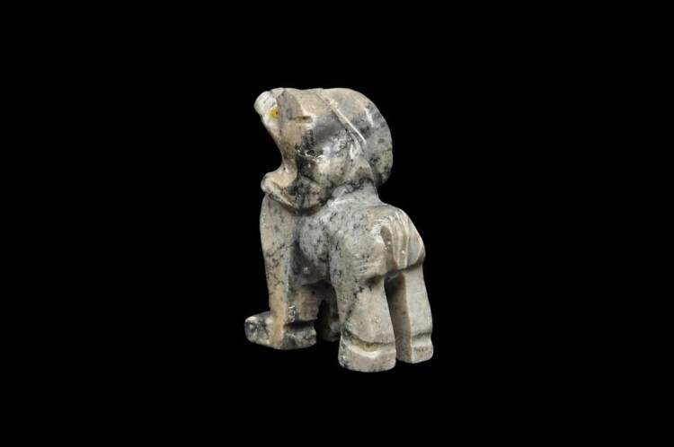 * STEATYT KAMIEŃ MYDLANY FIGURKA KOZICA ŚWIETNY OKAZ NR 14 *