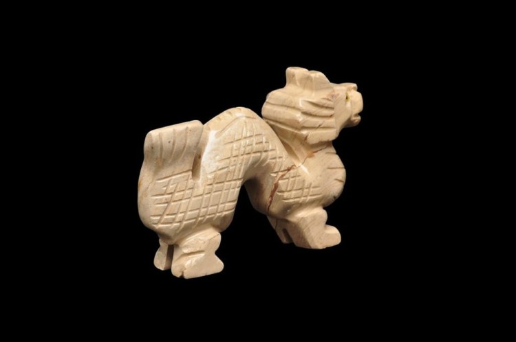 * STEATYT KAMIEŃ MYDLANY ŚWIETNA FIGURKA SMOK DOSKONAŁA NA PREZENT NR 22 *