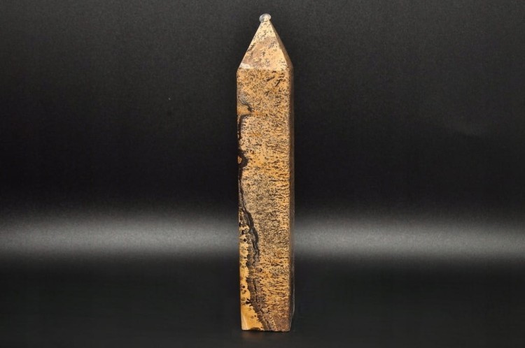 * JASPIS PEJZAŻOWY WIEŻA OBELISK PRZEŚLICZNY WZÓR DOSKONAŁA JAKOŚĆ NR 2 *