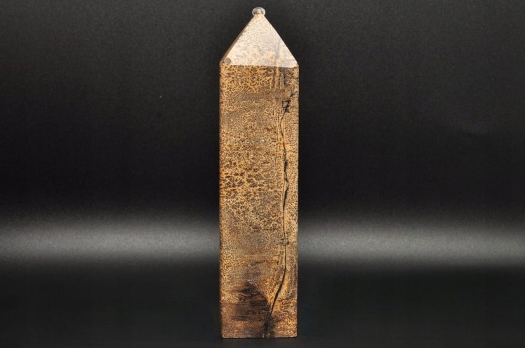 * JASPIS PEJZAŻOWY WIEŻA OBELISK PRZEŚLICZNY WZÓR DOSKONAŁA JAKOŚĆ NR 2 *