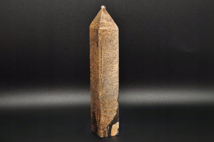 * JASPIS PEJZAŻOWY WIEŻA OBELISK PRZEŚLICZNY WZÓR DOSKONAŁA JAKOŚĆ NR 2 *