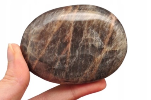 * KAMIEŃ KSIĘŻYCOWY MOONSTONE URODZIWY MINERAŁ DLA WYJĄTKOWEJ OSOBY NR GM05