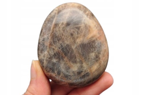 * KAMIEŃ KSIĘŻYCOWY MOONSTONE NATURALNY OKAZ CIEKAWY MINERAŁ NR GM06 *