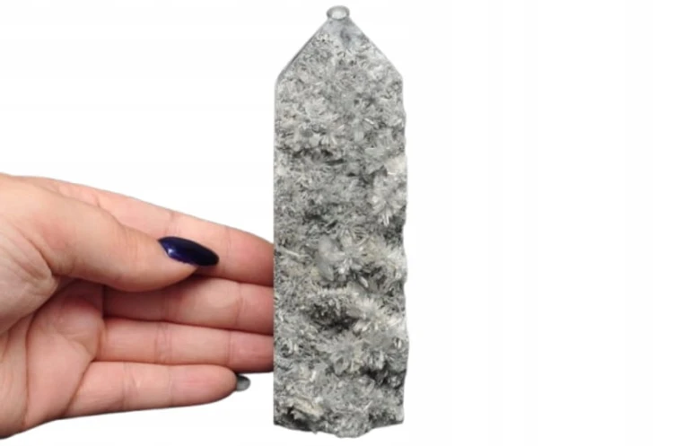 * KWARC KALCYT SFALERYT OBELISK EFEKTOWNA WIEŻA DOSKONAŁA DO KOLEKCJI NR 1
