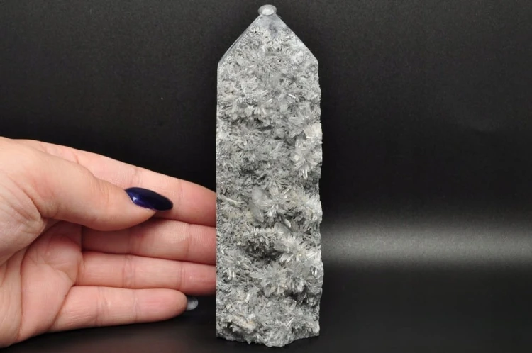 * KWARC KALCYT SFALERYT OBELISK EFEKTOWNA WIEŻA DOSKONAŁA DO KOLEKCJI NR 1