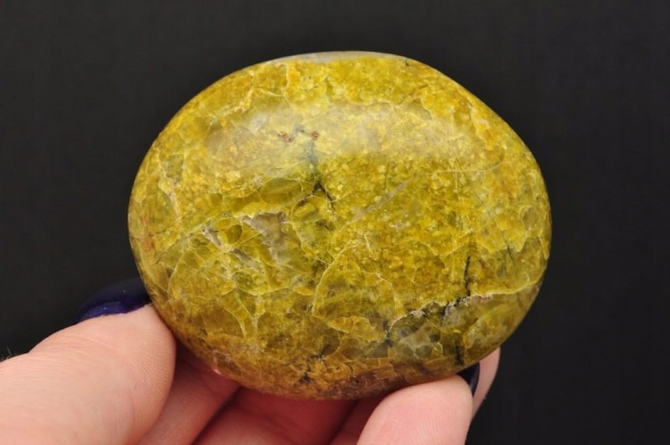* OPAL ZIELONY MADAGASKAR CUDOWNA BARWA POLEROWANY SZLIFOWANY NR GO10 *