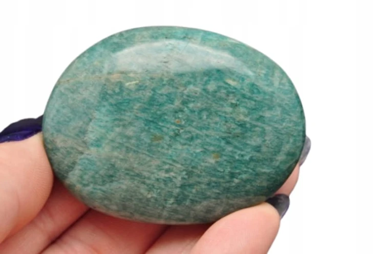 * AMAZONIT MADAGASKAR MINERAŁ NATURALNY DO MASAŻU NR APG02 *