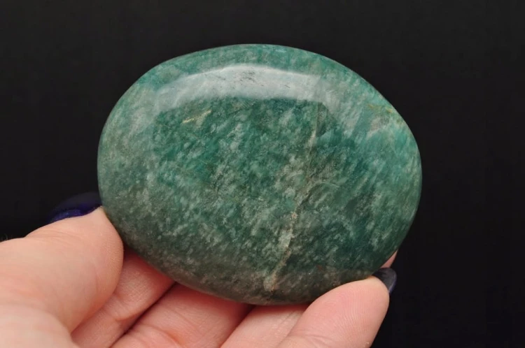 * AMAZONIT MADAGASKAR CIEKAWA BARWA NATURALNY MINERAŁ NR APG01 *