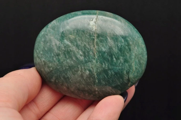 * AMAZONIT MADAGASKAR CIEKAWA BARWA NATURALNY MINERAŁ NR APG01 *