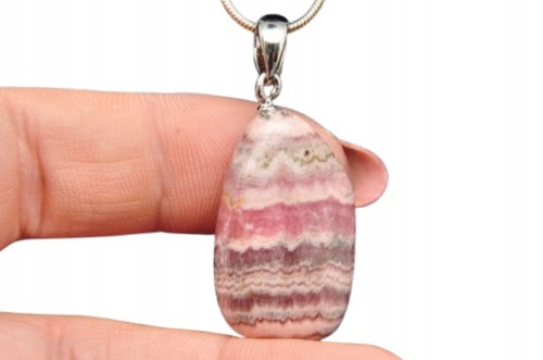 * RODOCHROZYT MINERAŁ NATURALNY ZJAWISKOWA ZAWIESZKA NR 31 *