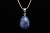 * LAPIS LAZULI ZAWIESZKA GRANATOWA BARWA ELEGANCKA BIŻUTERIA NR 24 *