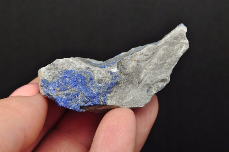* LAPIS LAZULI SUROWY OKAZ FANTASTYCZNY PRZEKRÓJ NR 3 *