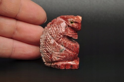 * STEATYT KAMIEŃ MYDLANY FIGURKA JASZCZURKA DOSKONAŁA DO KOLEKCJI NR 55 *