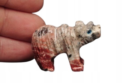 * STEATYT KAMIEŃ MYDLANY PERU NIEDŹWIEDŹ MIŚ JAKO PREZENT NR 75 *