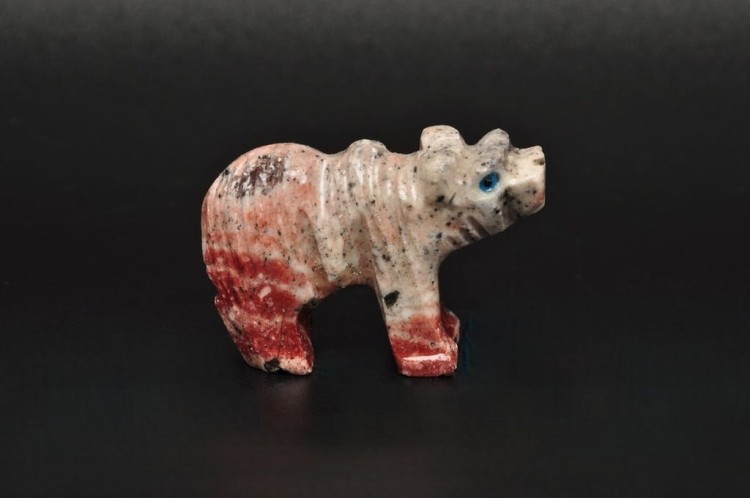 * STEATYT KAMIEŃ MYDLANY PERU NIEDŹWIEDŹ MIŚ JAKO PREZENT NR 75 *