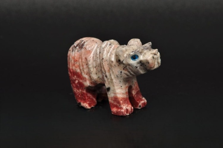 * STEATYT KAMIEŃ MYDLANY PERU NIEDŹWIEDŹ MIŚ JAKO PREZENT NR 75 *