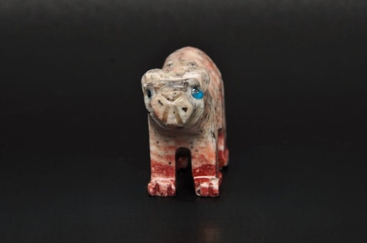 * STEATYT KAMIEŃ MYDLANY PERU NIEDŹWIEDŹ MIŚ JAKO PREZENT NR 75 *