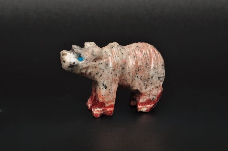 * STEATYT KAMIEŃ MYDLANY PERU NIEDŹWIEDŹ MIŚ JAKO PREZENT NR 75 *