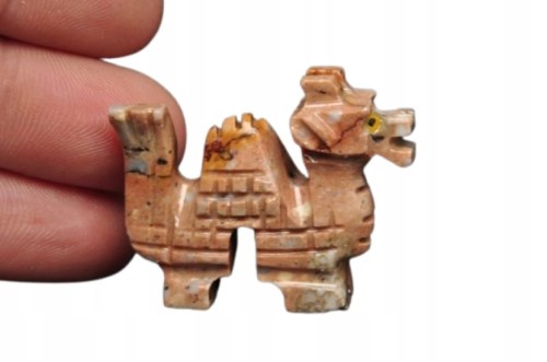 * STEATYT KAMIEŃ MYDLANY FIGURKA SMOK INTERESUJĄCY KSZTAŁT NR 71 *