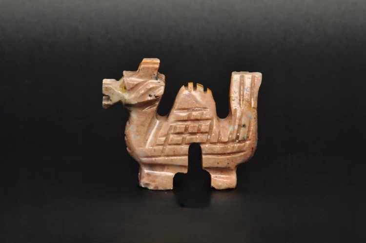 * STEATYT KAMIEŃ MYDLANY FIGURKA SMOK INTERESUJĄCY KSZTAŁT NR 71 *