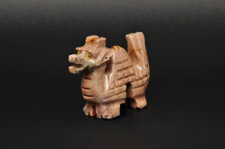 * STEATYT KAMIEŃ MYDLANY FIGURKA SMOK INTERESUJĄCY KSZTAŁT NR 71 *