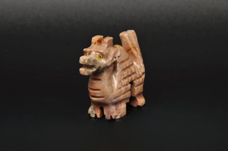 * STEATYT KAMIEŃ MYDLANY FIGURKA SMOK INTERESUJĄCY KSZTAŁT NR 71 *